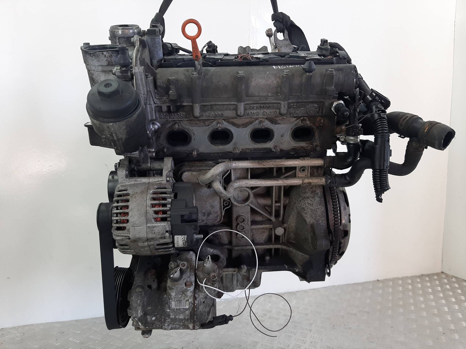 Двигатель Audi A3 1.6л BAG 2005 — фото 2