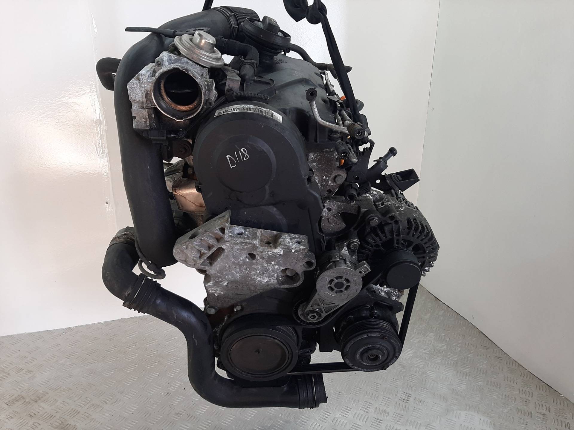 Двигатель SEAT Toledo 1.9л BKC 2004 — фото 3