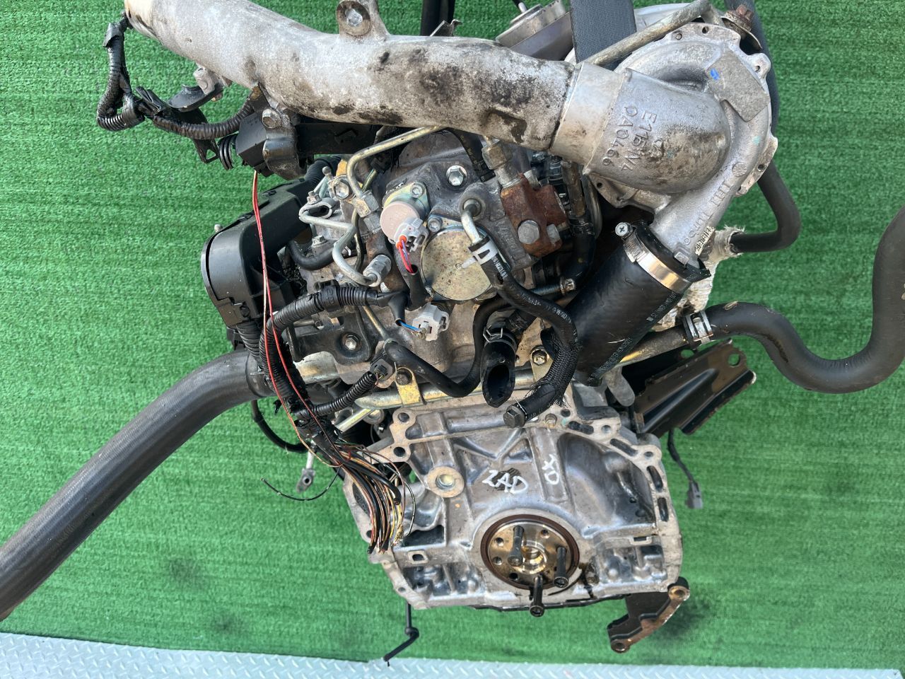 Двигатель Toyota Avensis 2.2л 2004 — фото 2