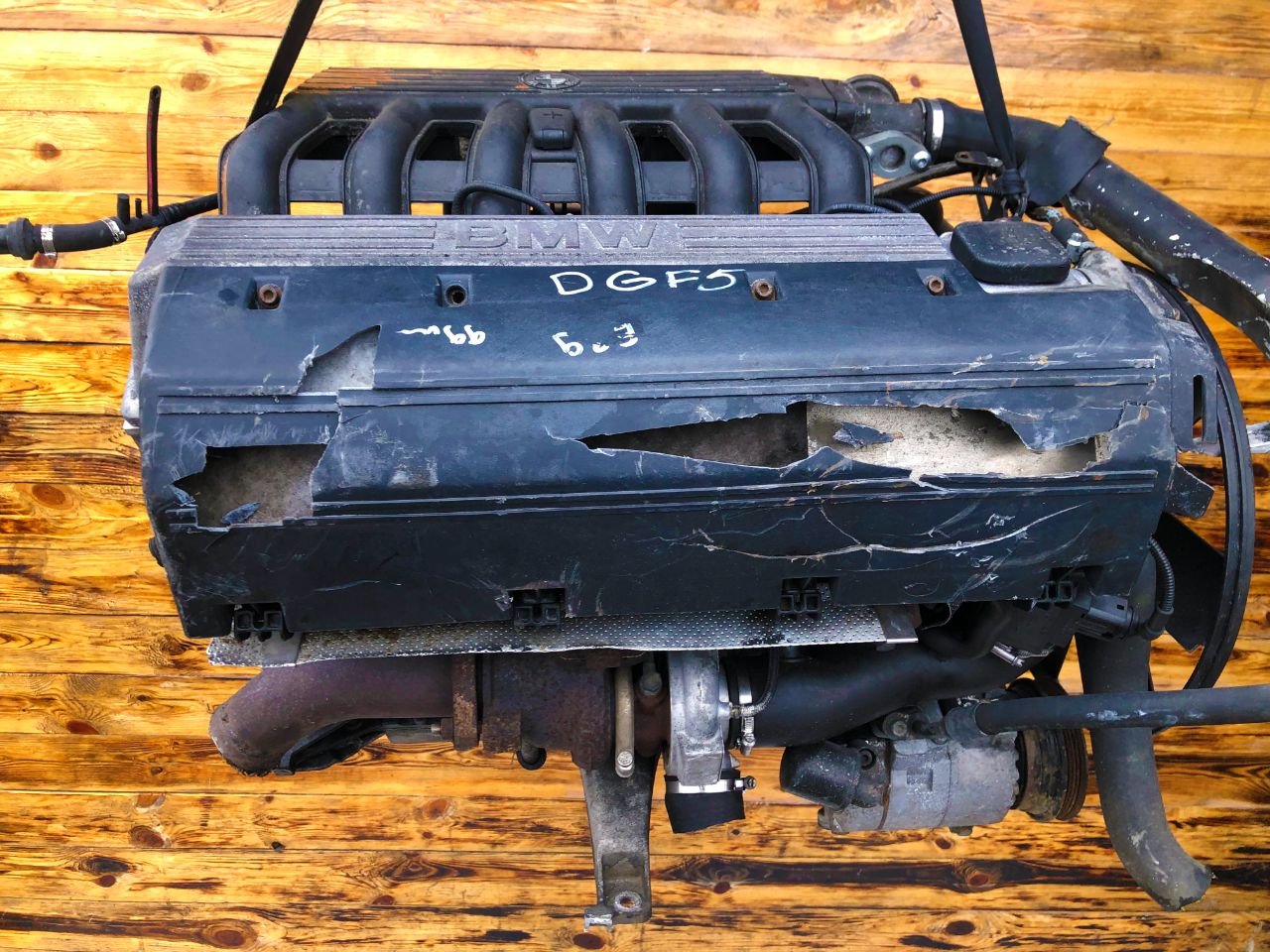 Двигатель BMW 5 E39 2.5л 1999 — фото 3