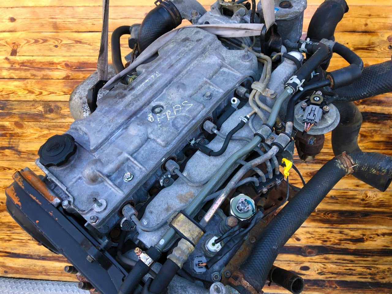Двигатель Mazda 626 2л 2000 — фото 3