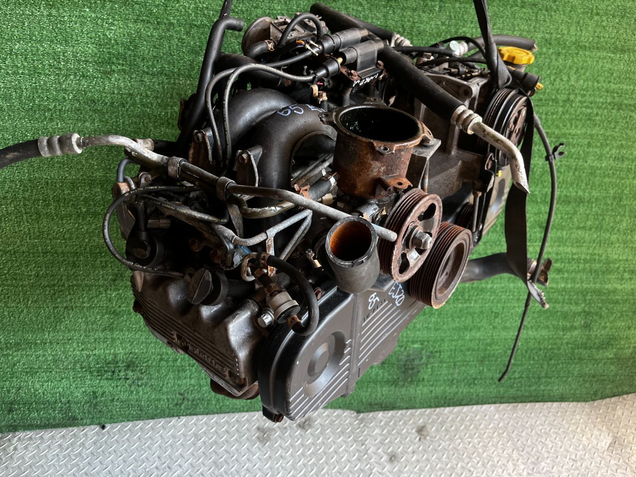 Двигатель Subaru Forester 2л 2000 — фото 3