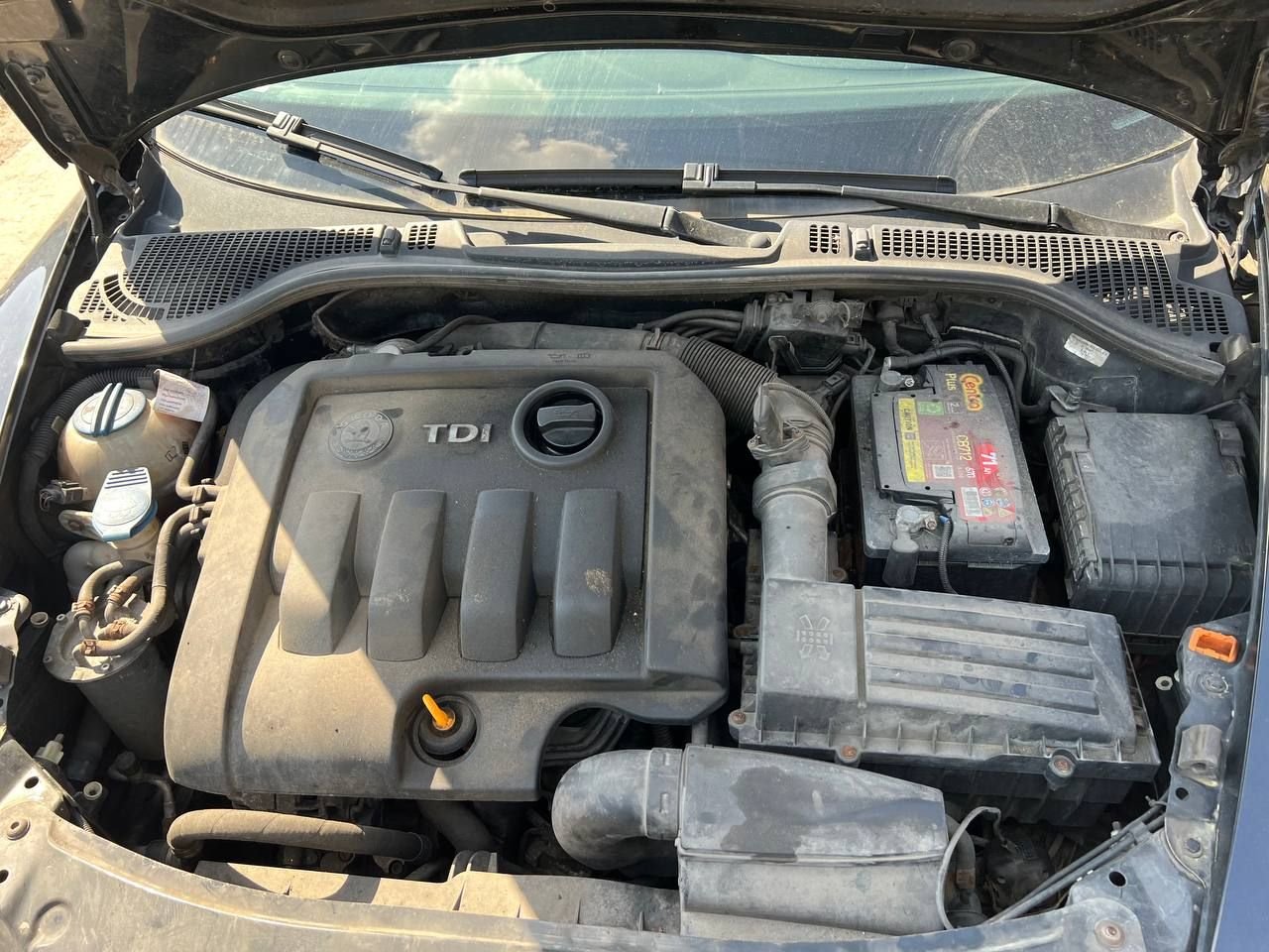 Двигатель Skoda Octavia 1.9л 2009 — фото 3