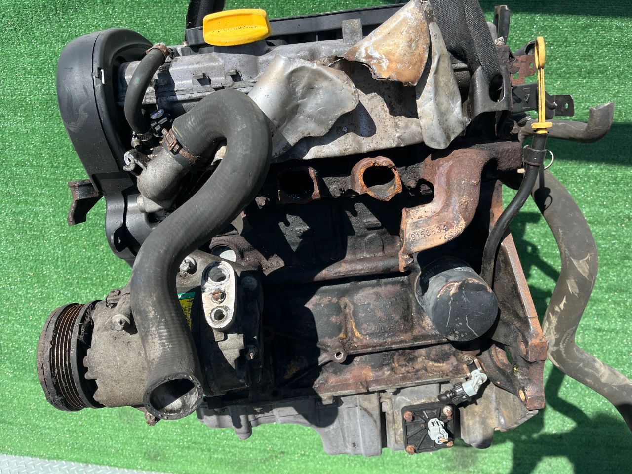 Двигатель Opel Vectra 1.8л 2002 — фото 2