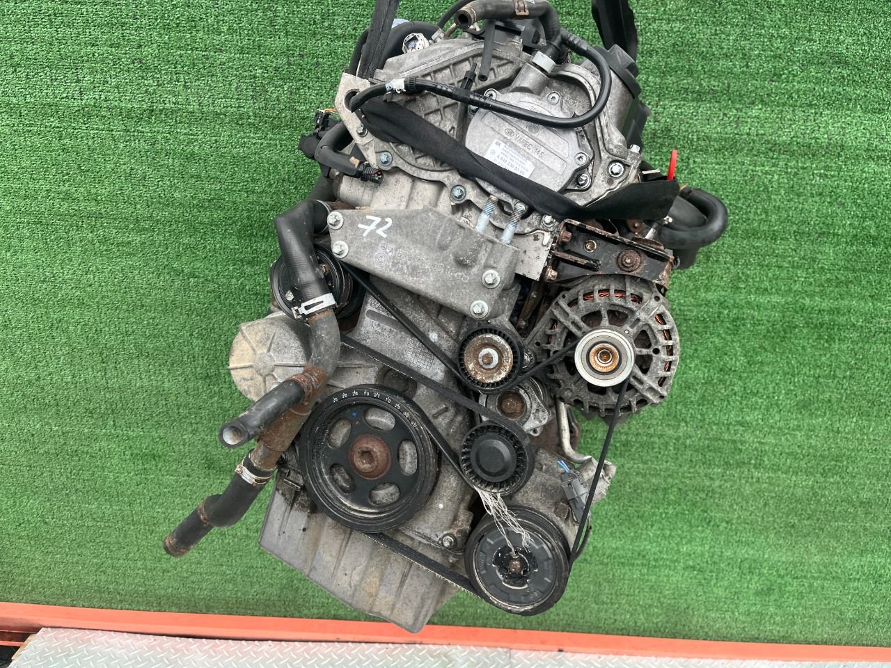 Двигатель Mercedes-Benz A W169 2л 2005 — фото 3