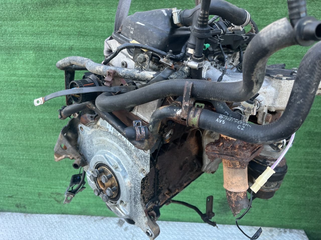 Двигатель Volkswagen Golf 1.8л 1996 — фото 2