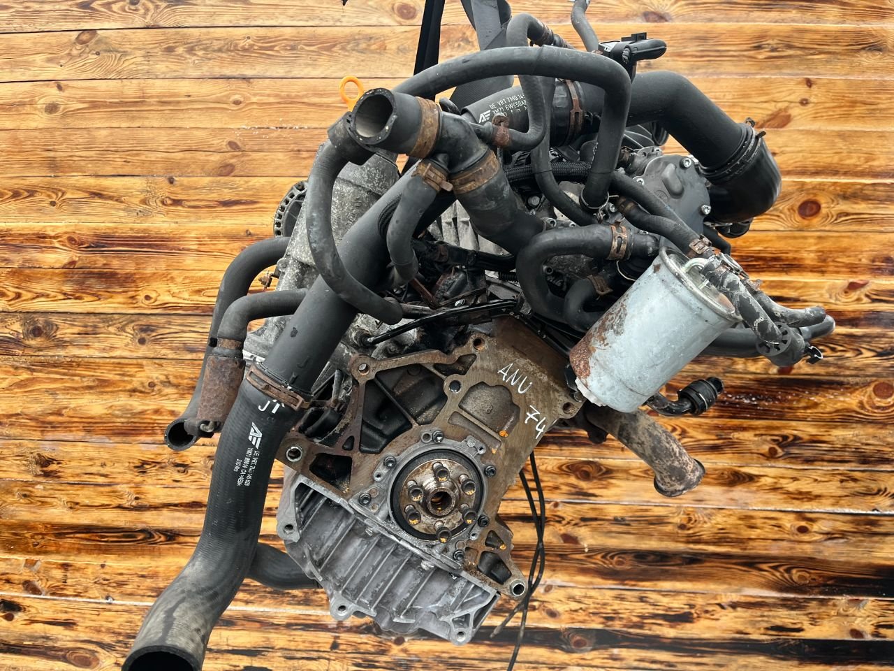 Двигатель Volkswagen Sharan 1.9л 2005 — фото 2