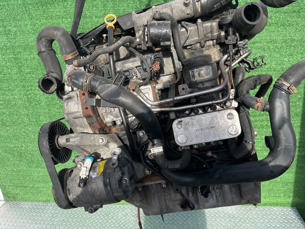 Двигатель Opel Vectra 2.2л 2004 — фото 2