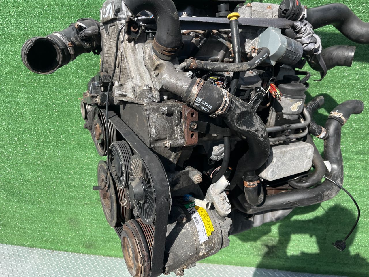 Двигатель Opel Vectra 2.2л 2003 — фото 3
