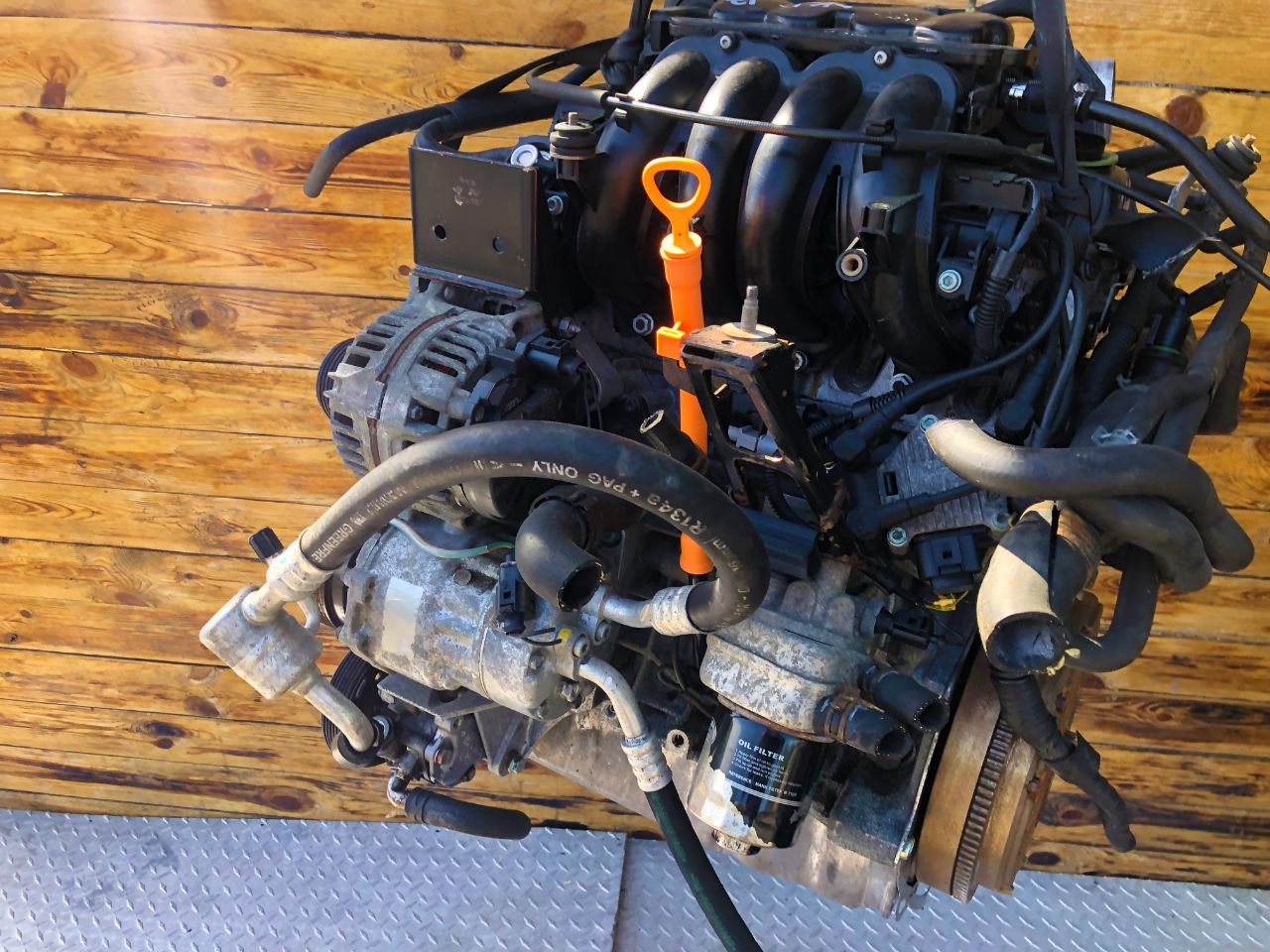 Двигатель Audi A3 1.6л 2000 — фото 2