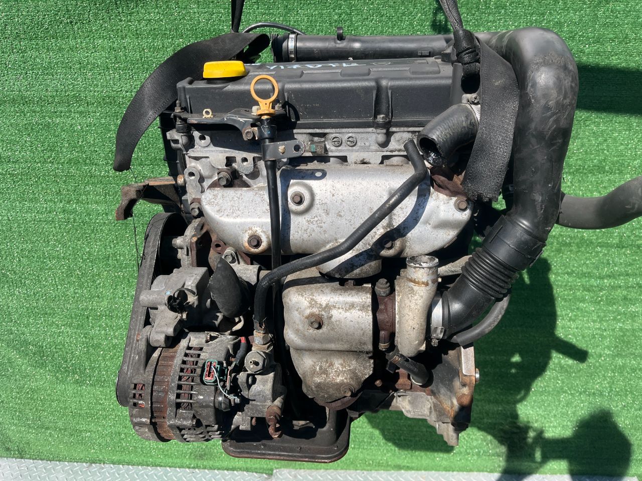 Двигатель Opel Astra 1.7л 2001 — фото 2