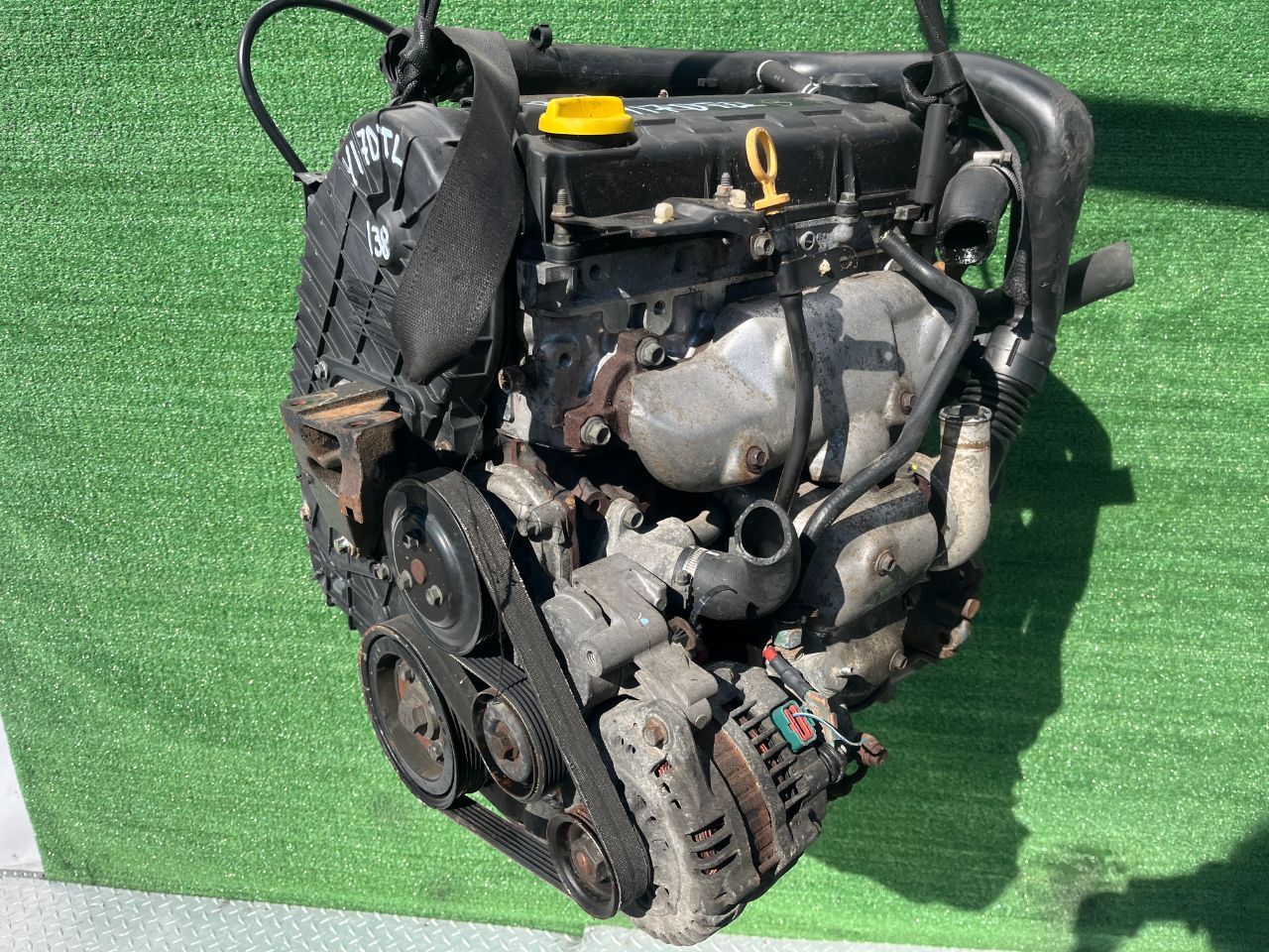 Двигатель Opel Astra 1.7л 2001 — фото 3