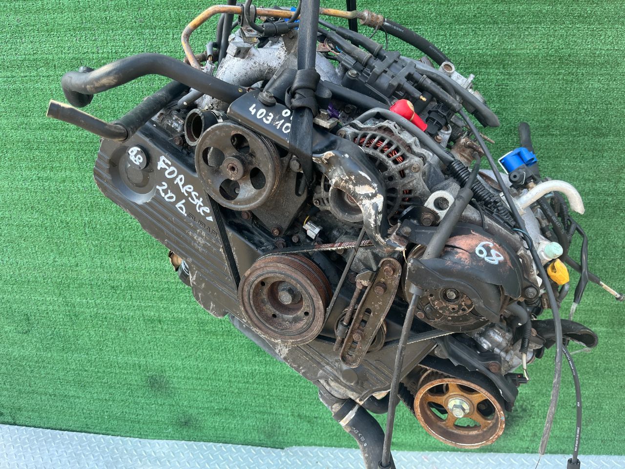 Двигатель Subaru Forester 2л 2000