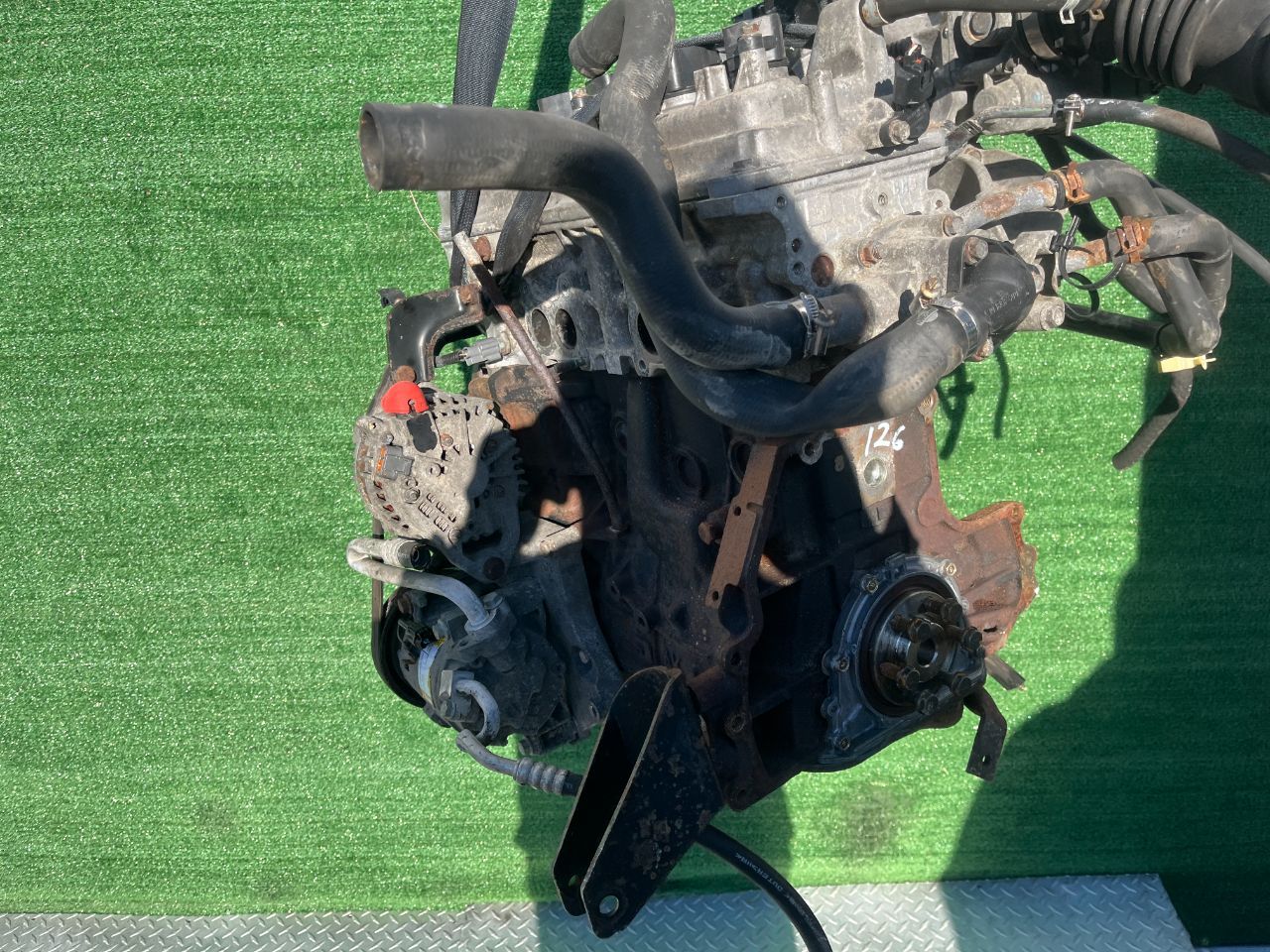 Двигатель Nissan Almera 1.5л 2002 — фото 3
