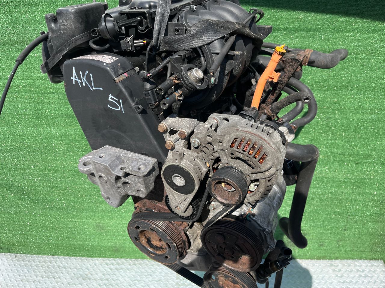Двигатель Audi A3 1.6л 1998 — фото 2