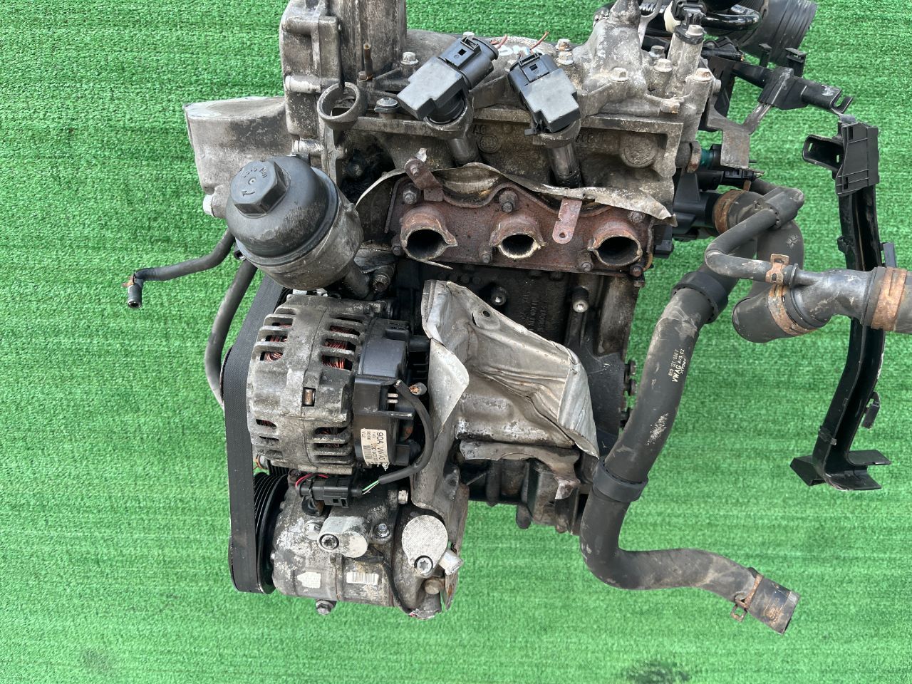 Двигатель Volkswagen Polo 1.2л 2007 — фото 2