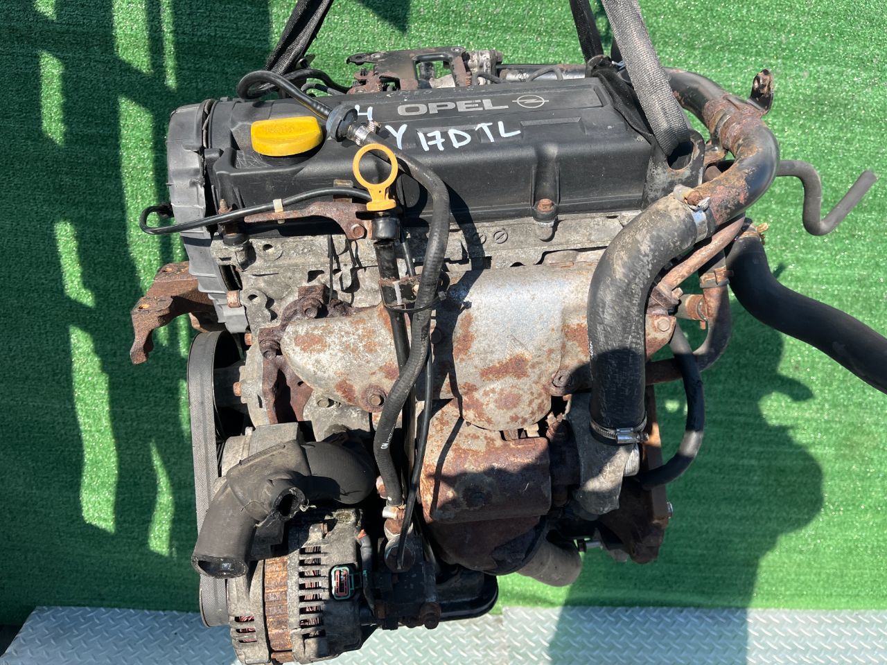 Двигатель Opel Corsa 1.7л 2003 — фото 2