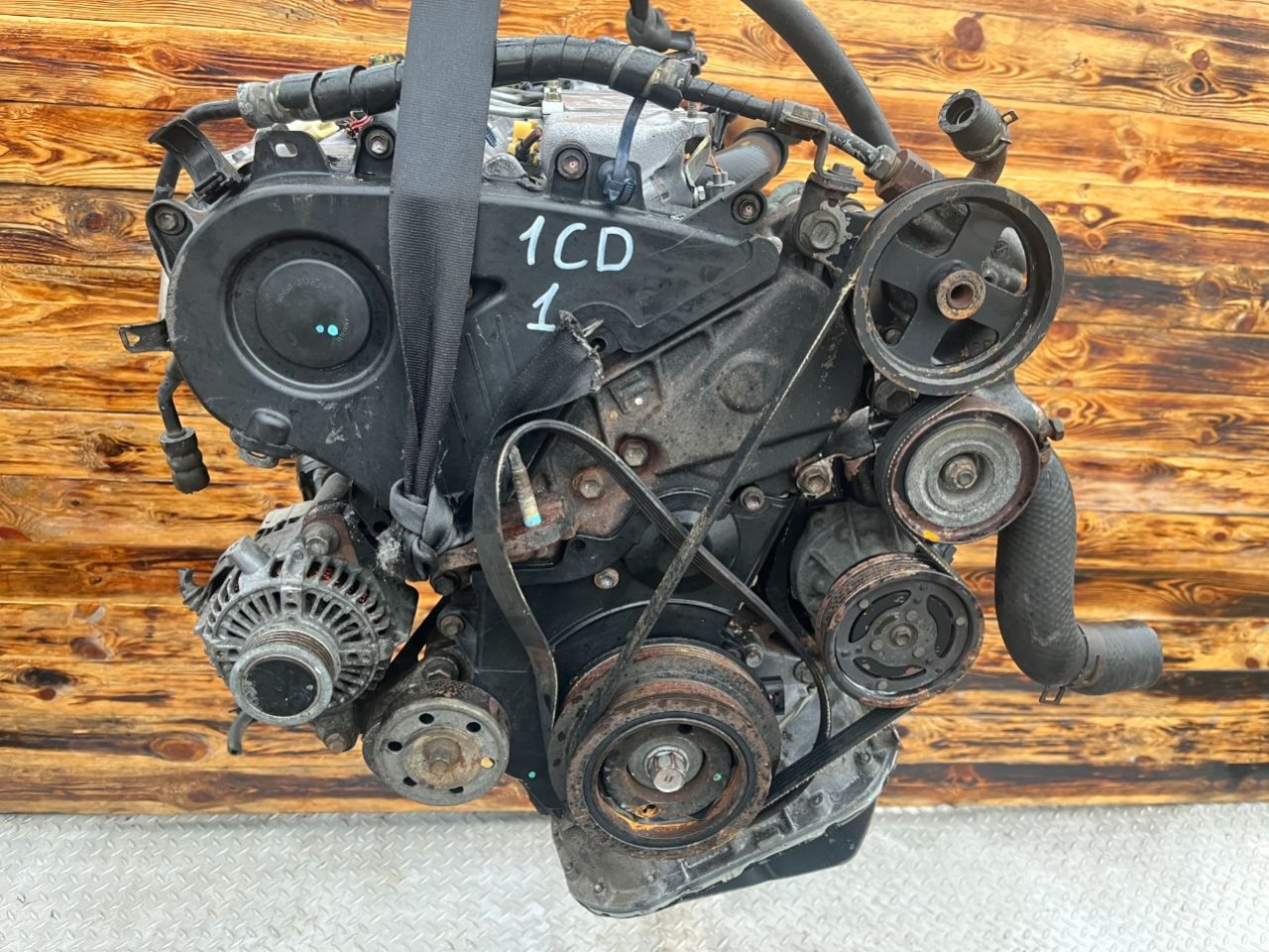 Двигатель Toyota Corolla 2л 2000 — фото 2