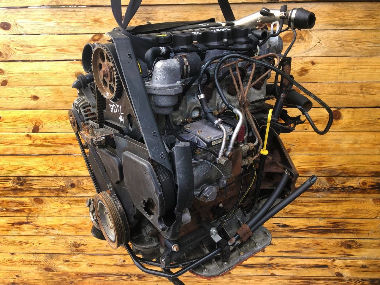 Двигатель Opel Astra 1.7л 1998 — фото 2
