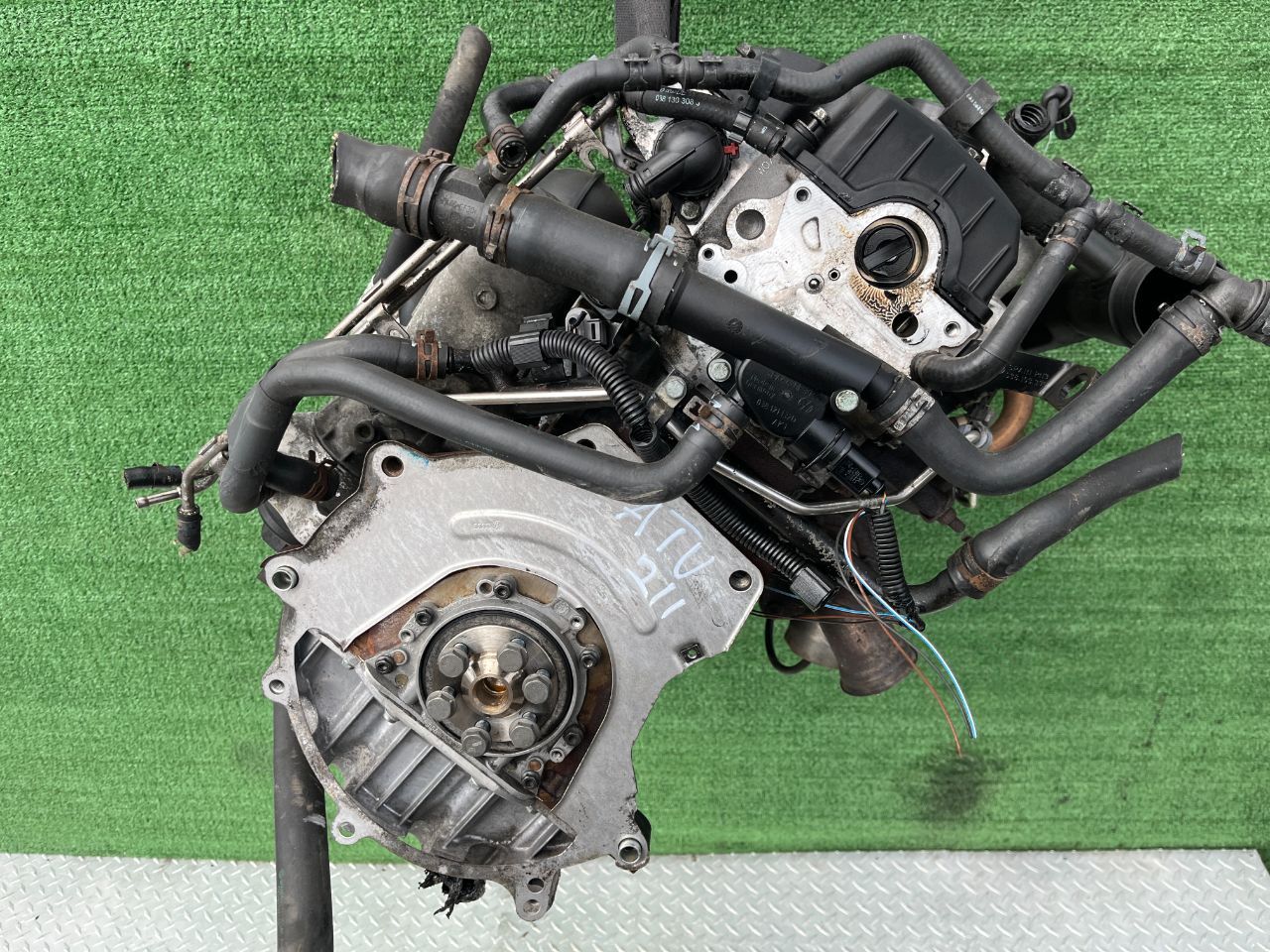 Двигатель Volkswagen Golf 1.9л 2002 — фото 2