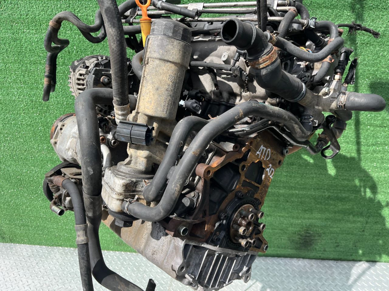 Двигатель Volkswagen Golf 1.9л 2001 — фото 3