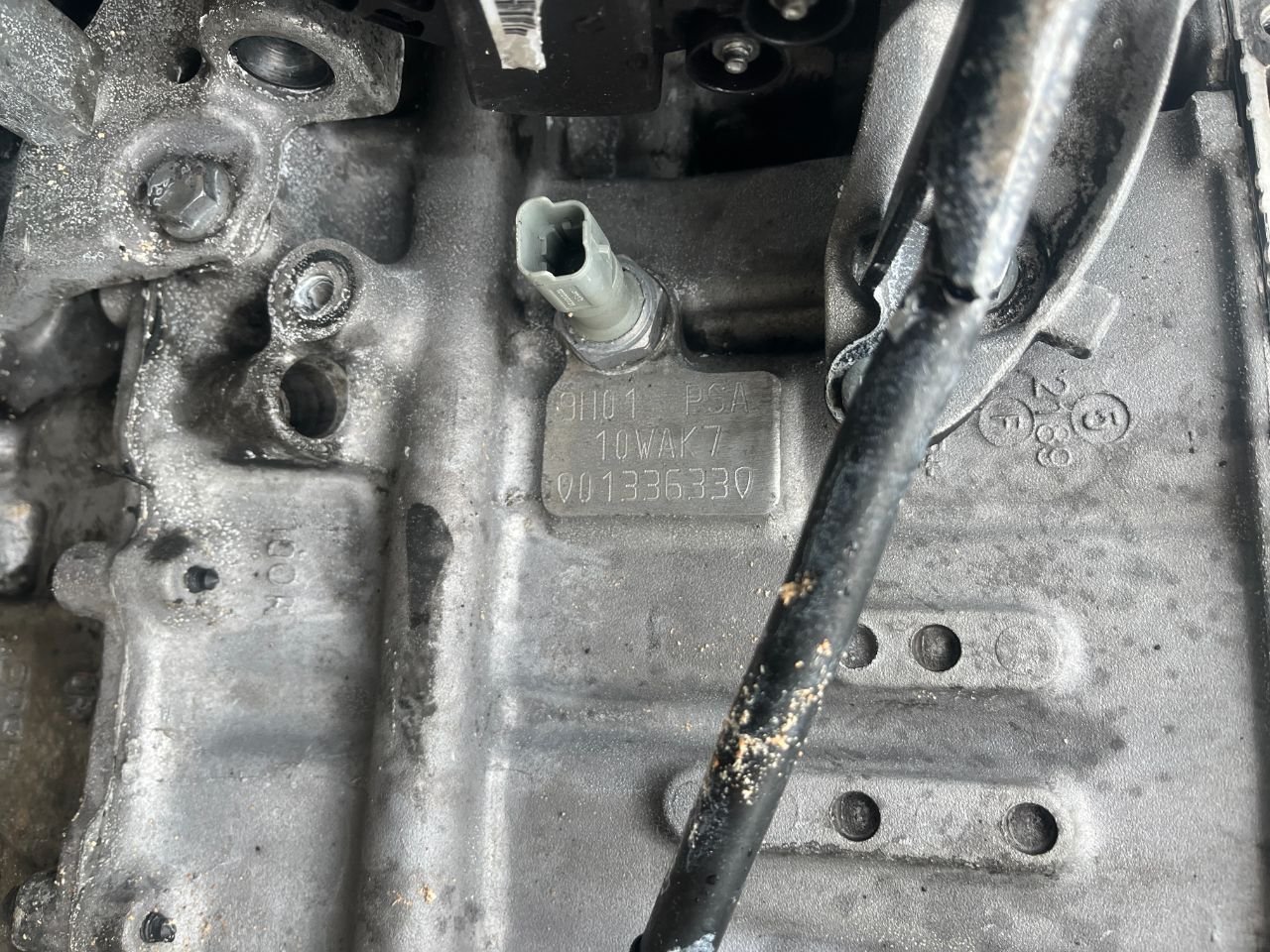 Двигатель Citroen C5 1.6л 2005 — фото 2