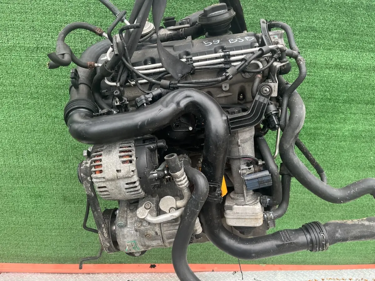 Двигатель Volkswagen Touran 1.9л 2004 — фото 4