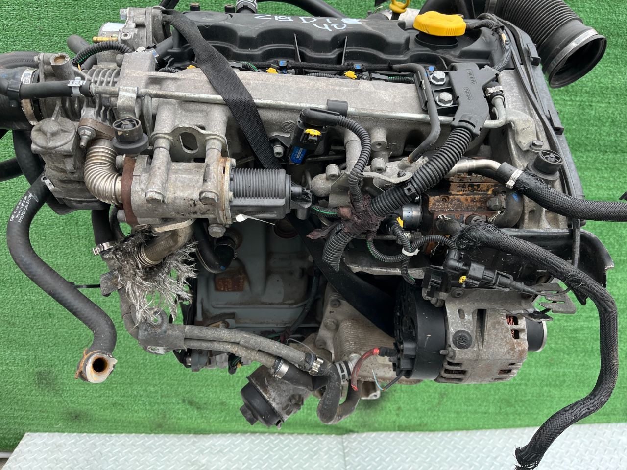 Двигатель Opel Vectra 1.9л 2003 — фото 3