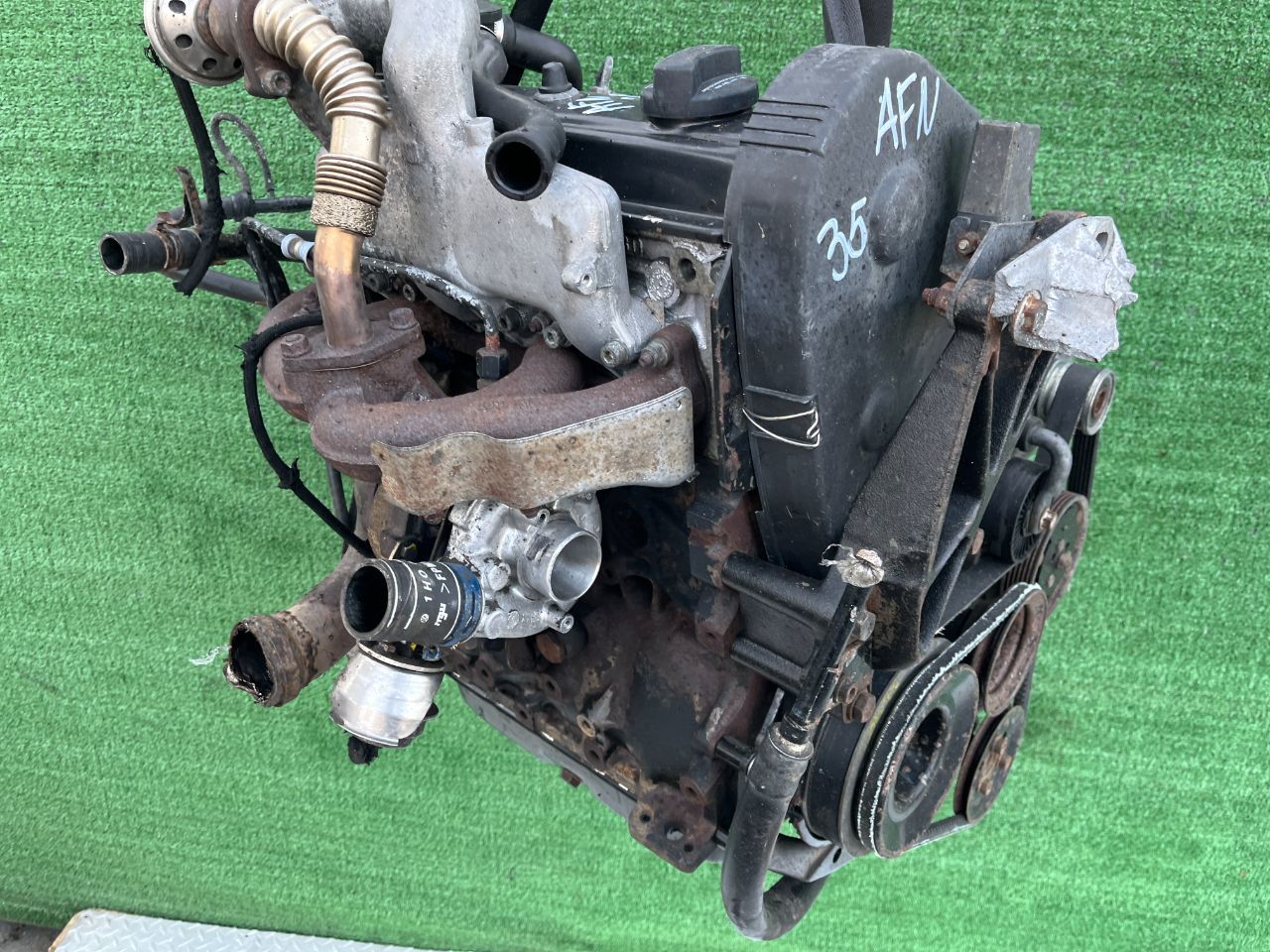 Двигатель Volkswagen Sharan 1.9л 1999 — фото 3