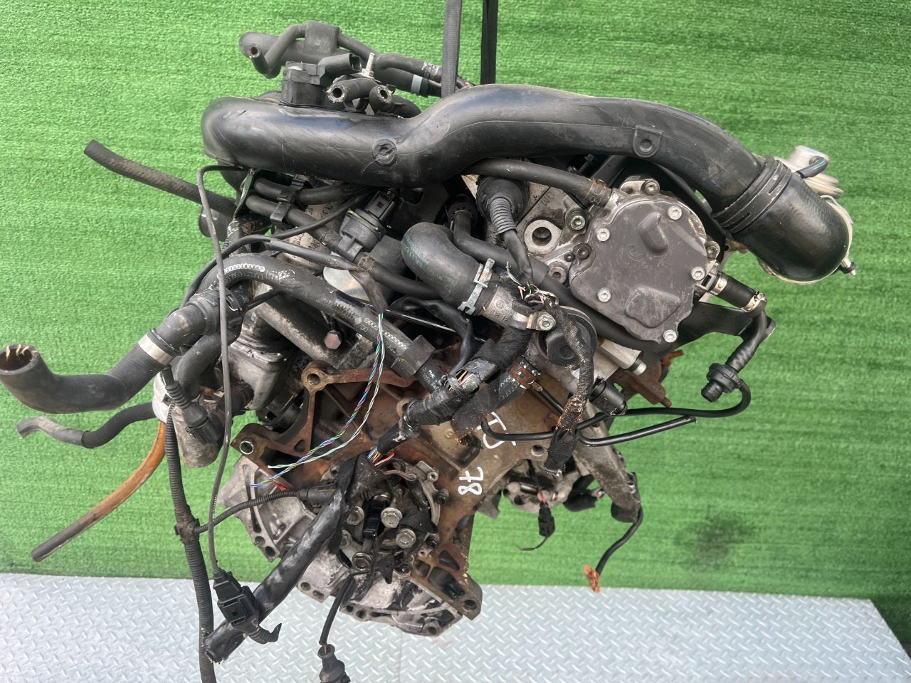 Двигатель Audi A4 1.9л 2000 — фото 2