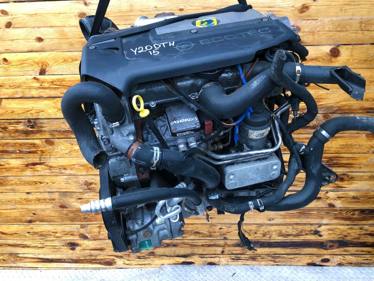 Двигатель Opel Zafira 2л 2002 — фото 2