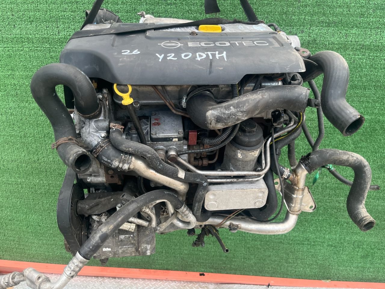 Двигатель Opel Zafira 2л 2001 — фото 2