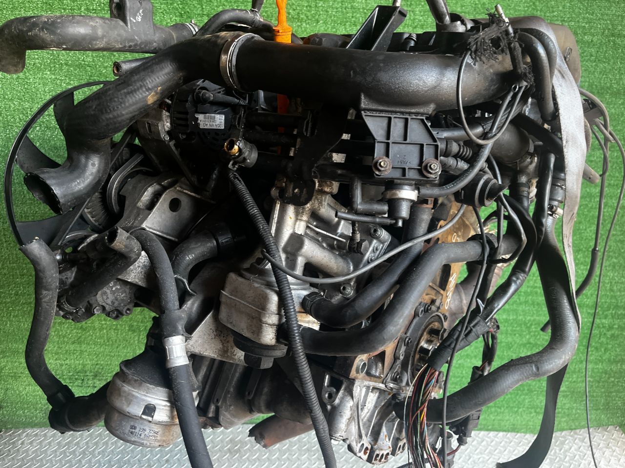 Двигатель Audi A4 1.9л 2001 — фото 3