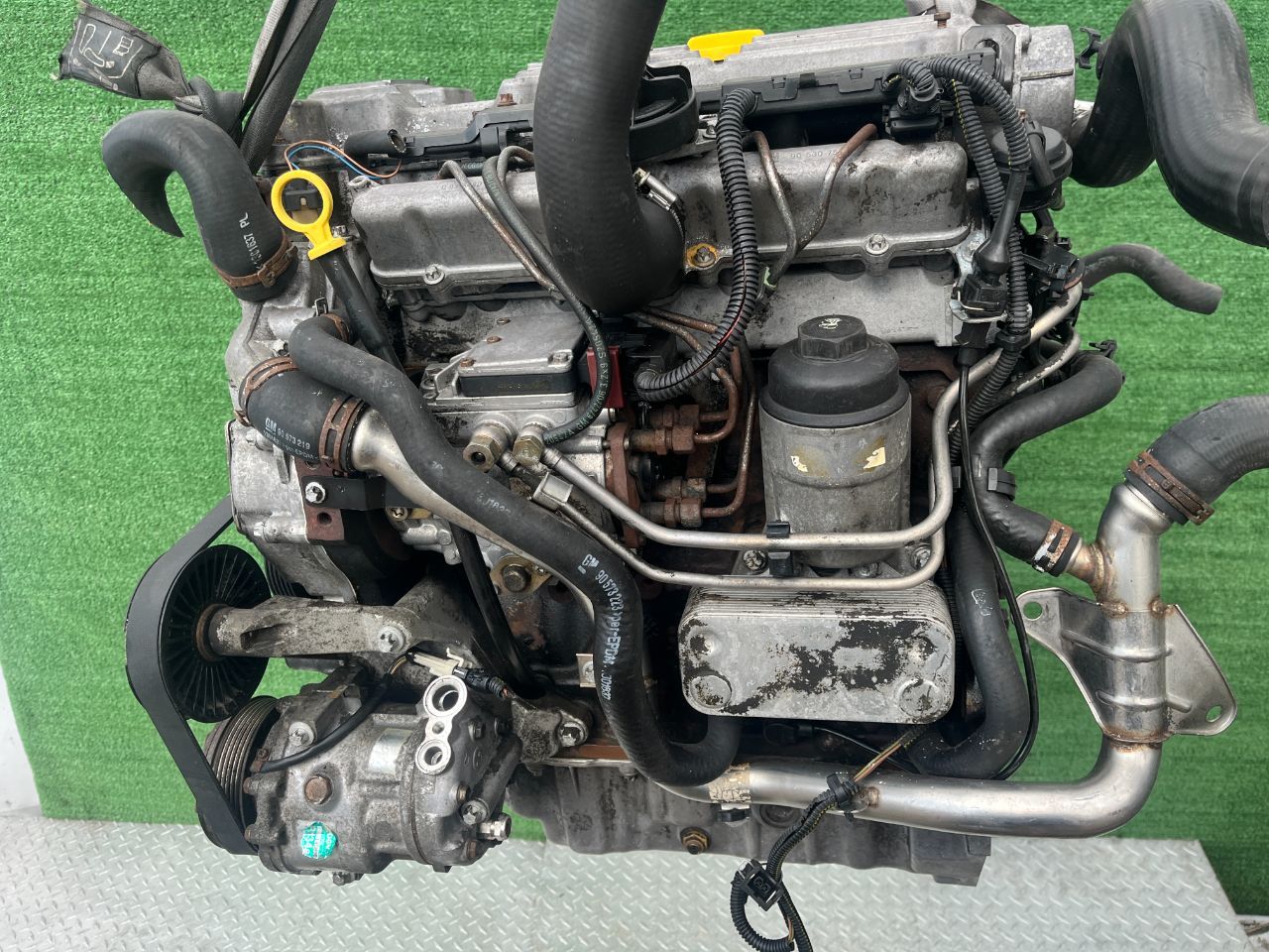 Двигатель Opel Zafira 2л 2000 — фото 2