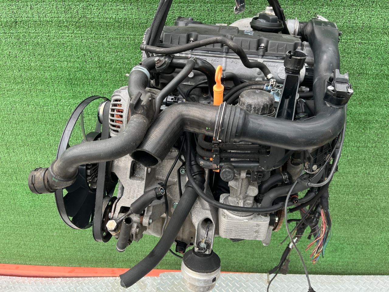 Двигатель Volkswagen Passat 1.9л 2003 — фото 2