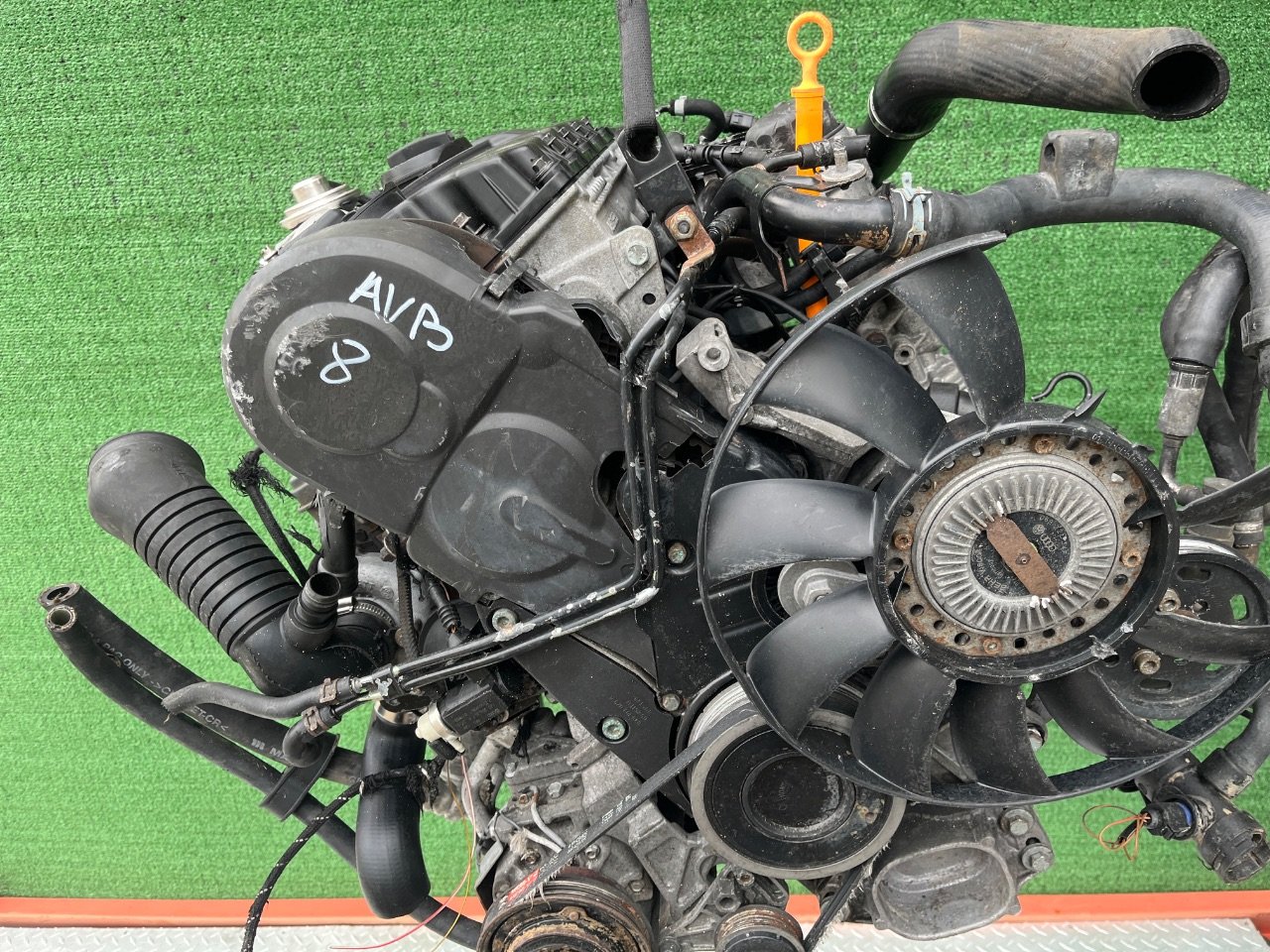 Двигатель Volkswagen Passat 1.9л 2001 — фото 3