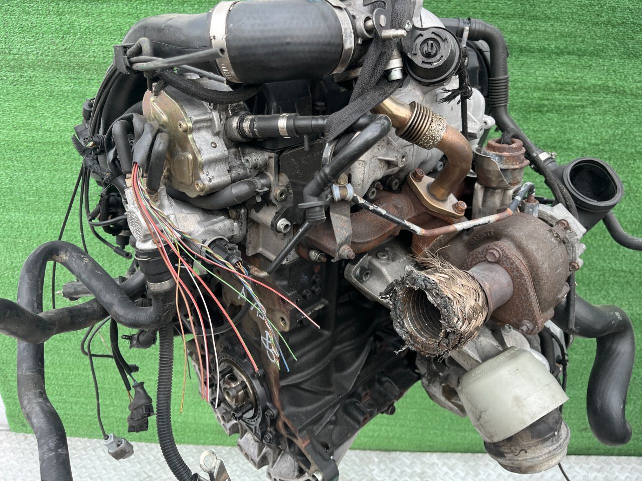 Двигатель Volkswagen Passat 1.9л 2002 — фото 3