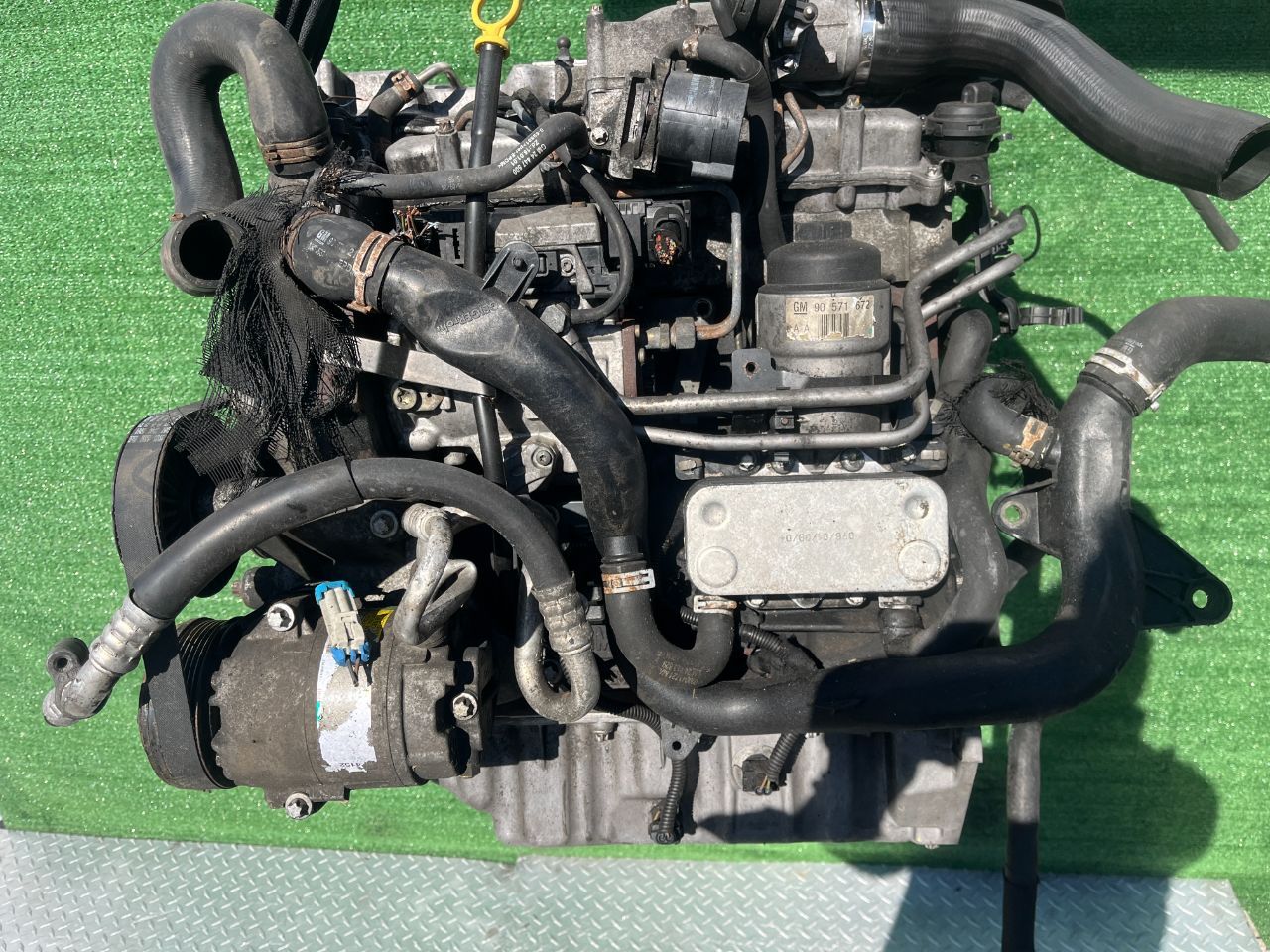Двигатель Opel Zafira 2л 2000 — фото 2
