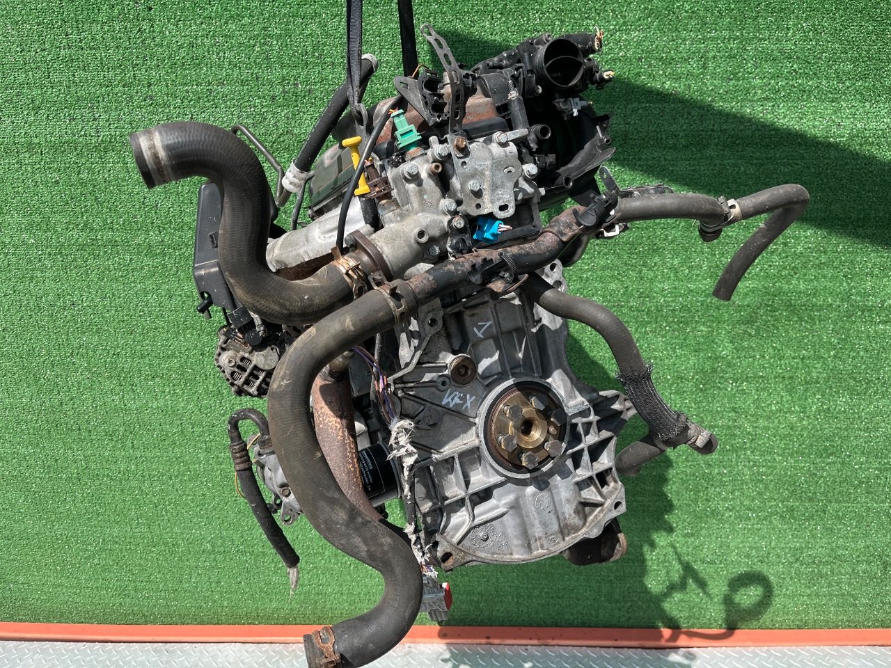 Двигатель Peugeot 206 1.4л 2000 — фото 2