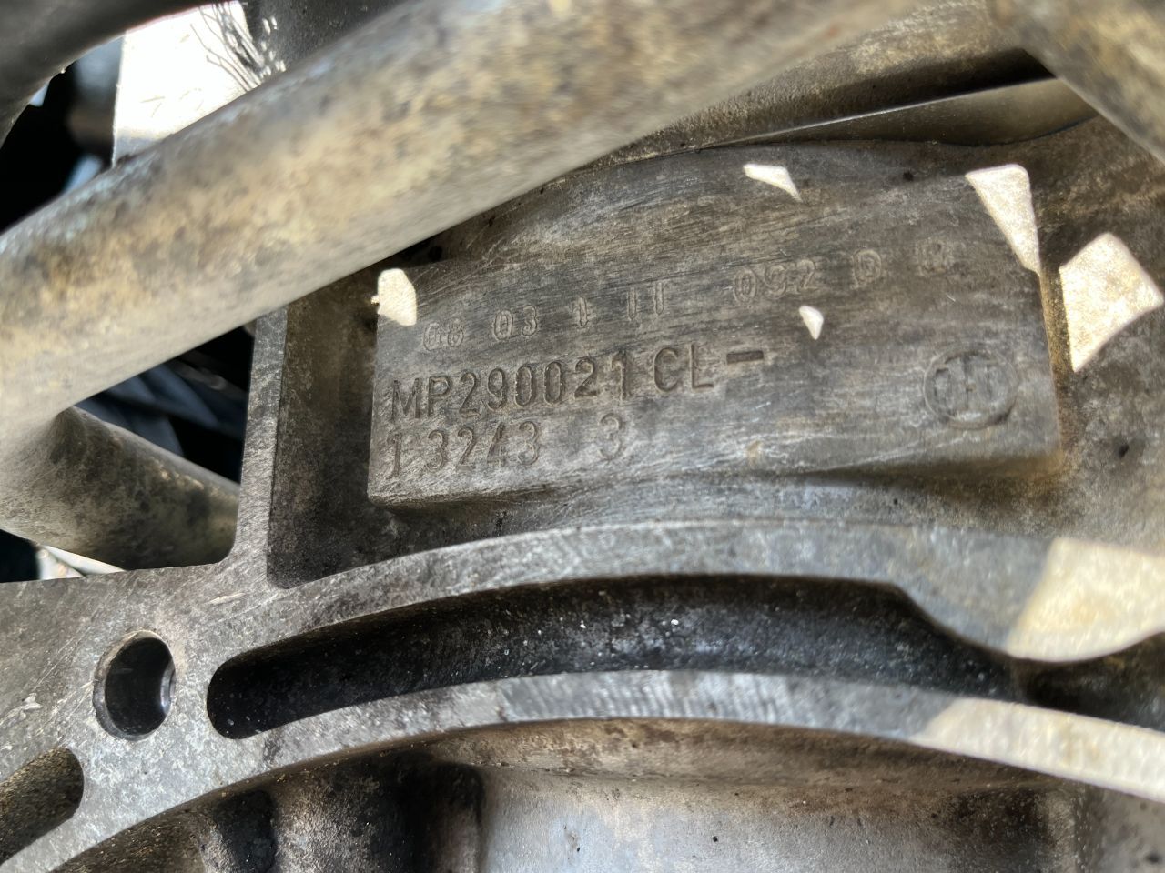 Двигатель Mitsubishi Colt 1.1л 2004 — фото 3