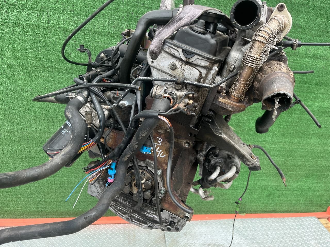 Двигатель Volkswagen Passat 1.9л 1999 — фото 3