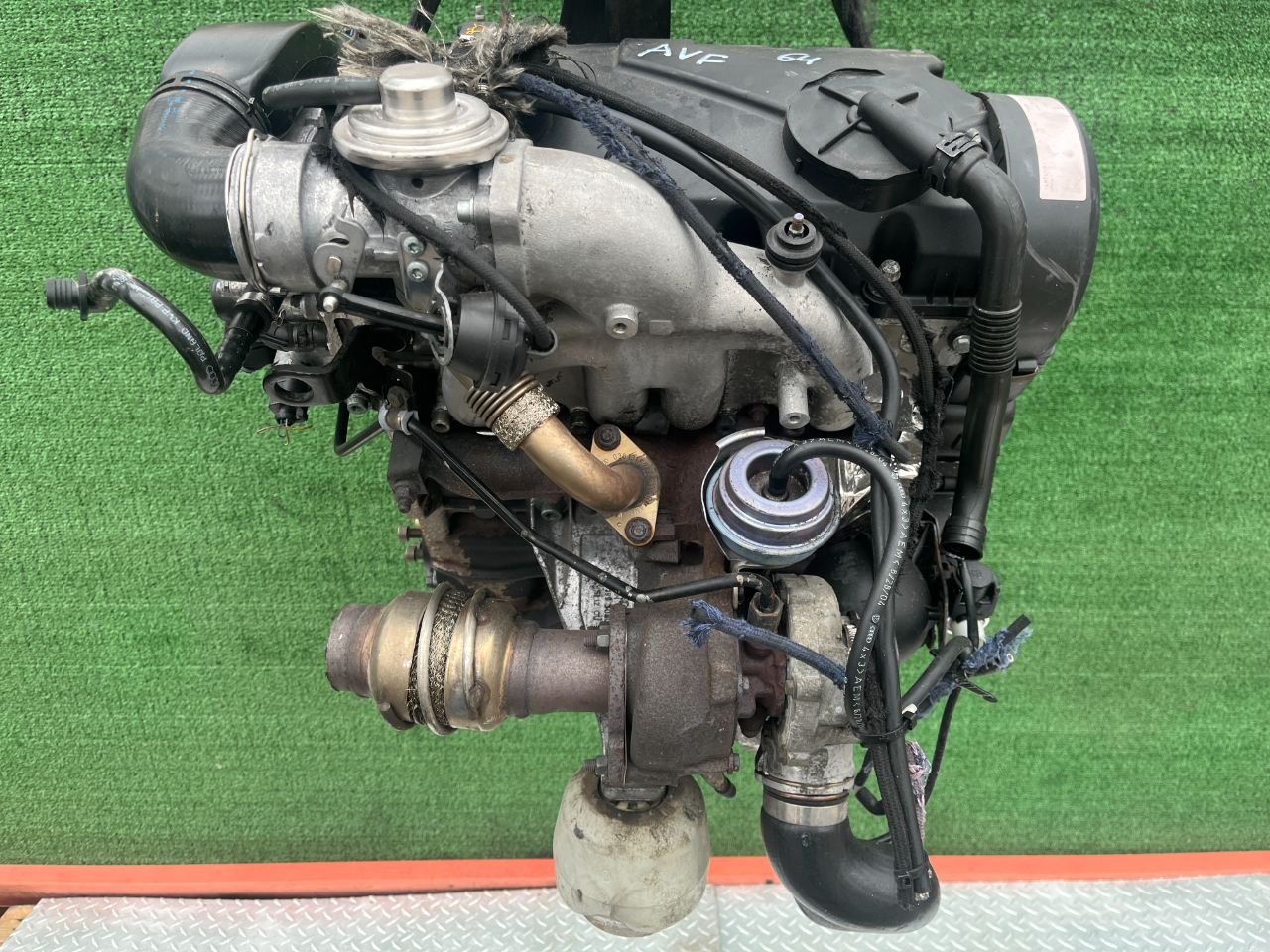 Двигатель Volkswagen Passat 1.9л 2001 — фото 3