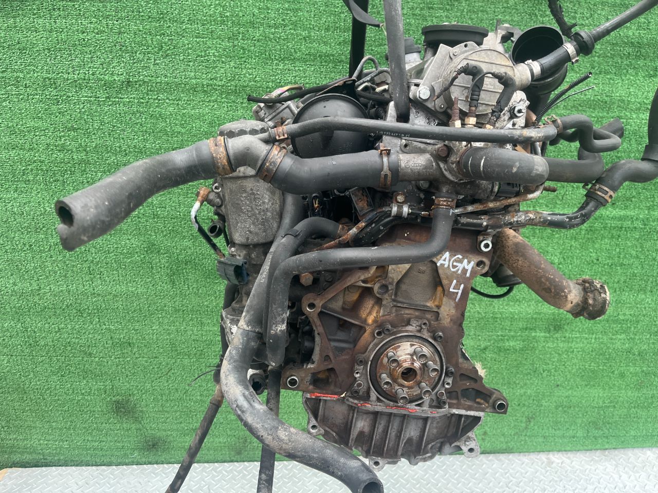 Двигатель Volkswagen Golf 1.9л 2000 — фото 2