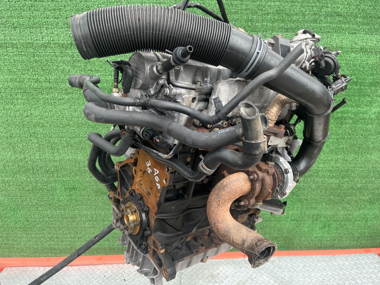 Двигатель Volkswagen Golf 1.9л 2003 — фото 3
