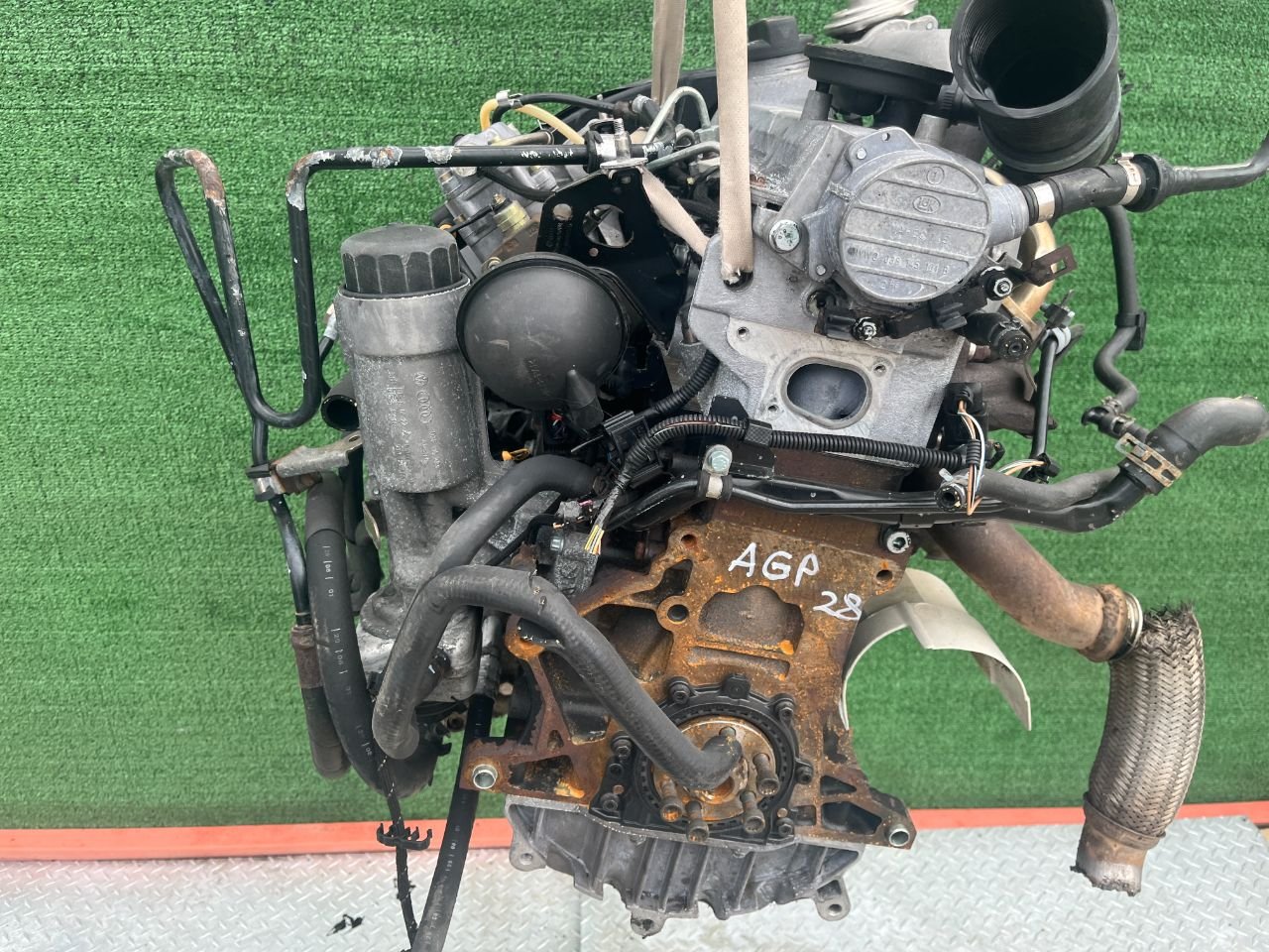 Двигатель Volkswagen Golf 1.9л 2001 — фото 3