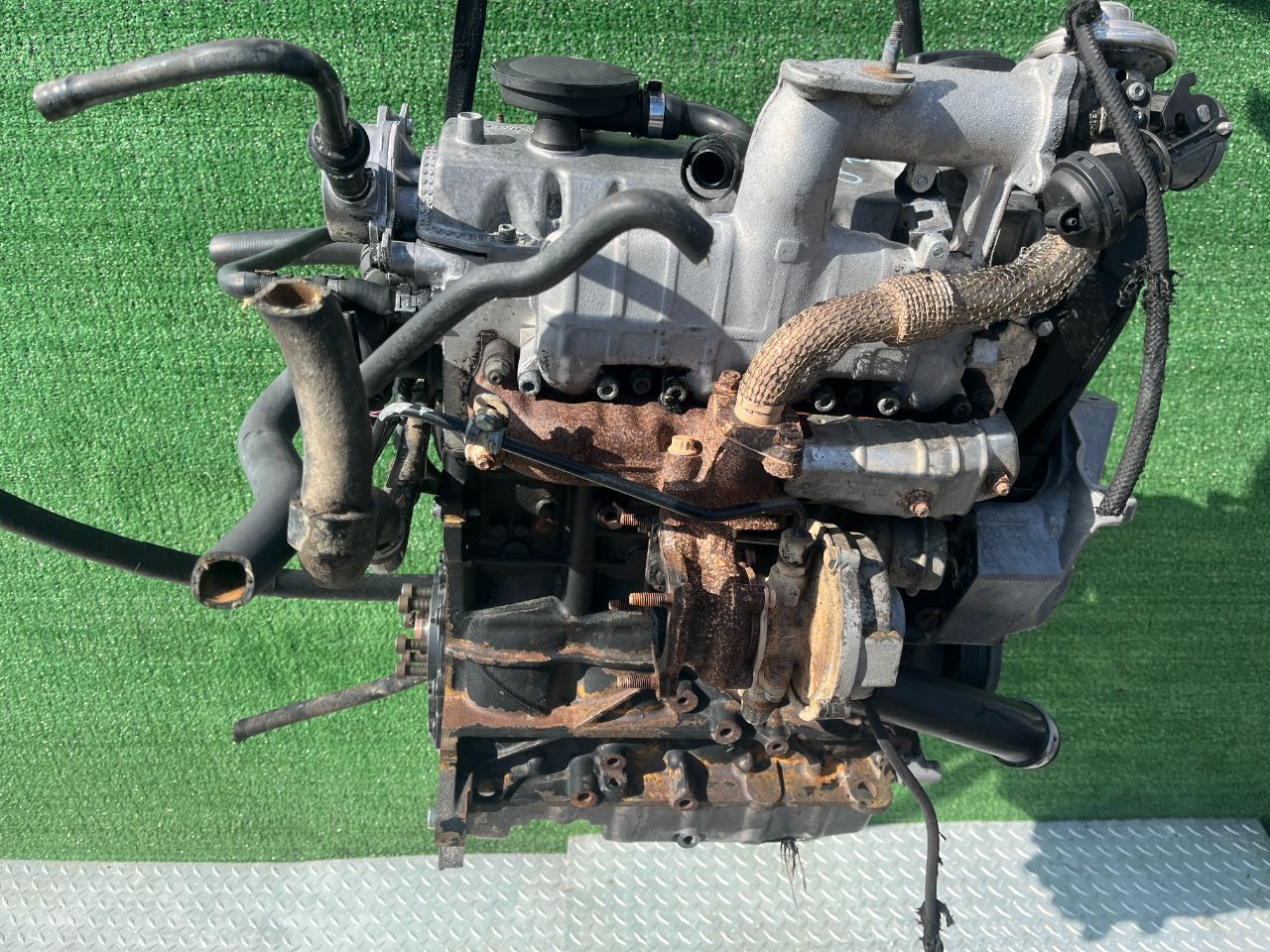 Двигатель Volkswagen Golf 1.9л 2000 — фото 3