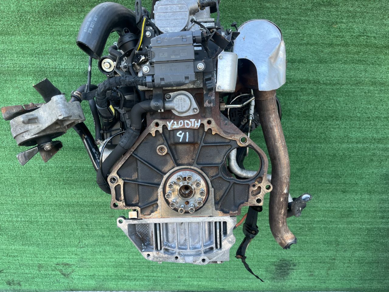 Двигатель Opel Zafira 2л 2000 — фото 2