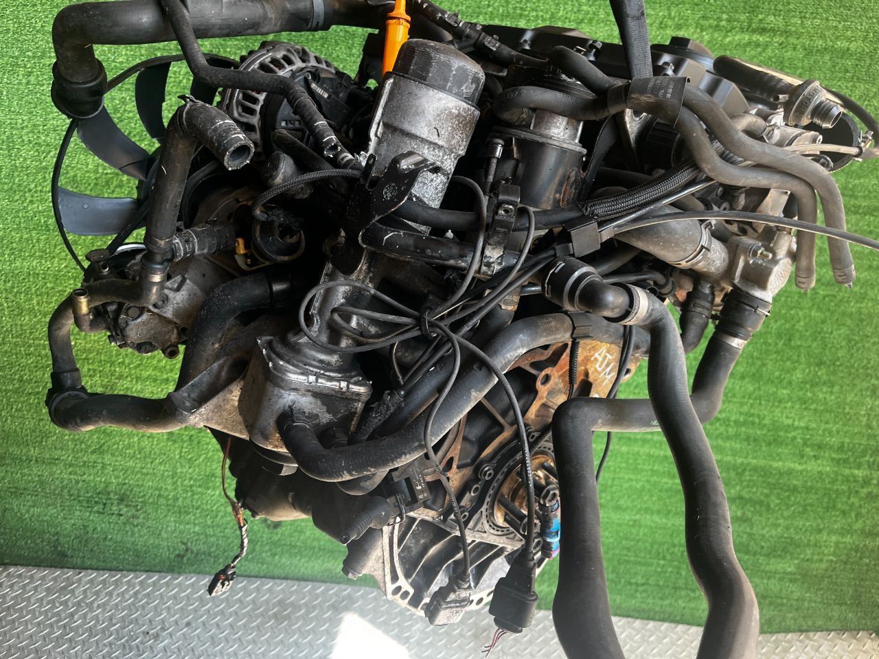 Двигатель Volkswagen Passat 1.9л 2002 — фото 2