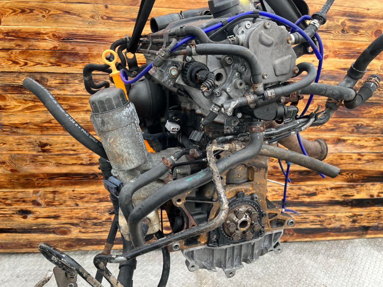 Двигатель Volkswagen Golf 1.9л 2002 — фото 3