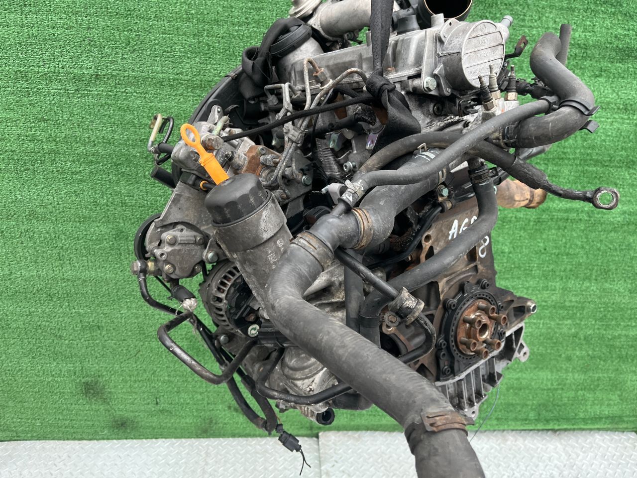 Двигатель Volkswagen Golf 1.9л 2000 — фото 3